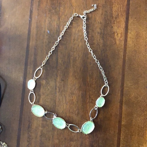 Jewelry - 3/$15 Turquoise and gold necklace